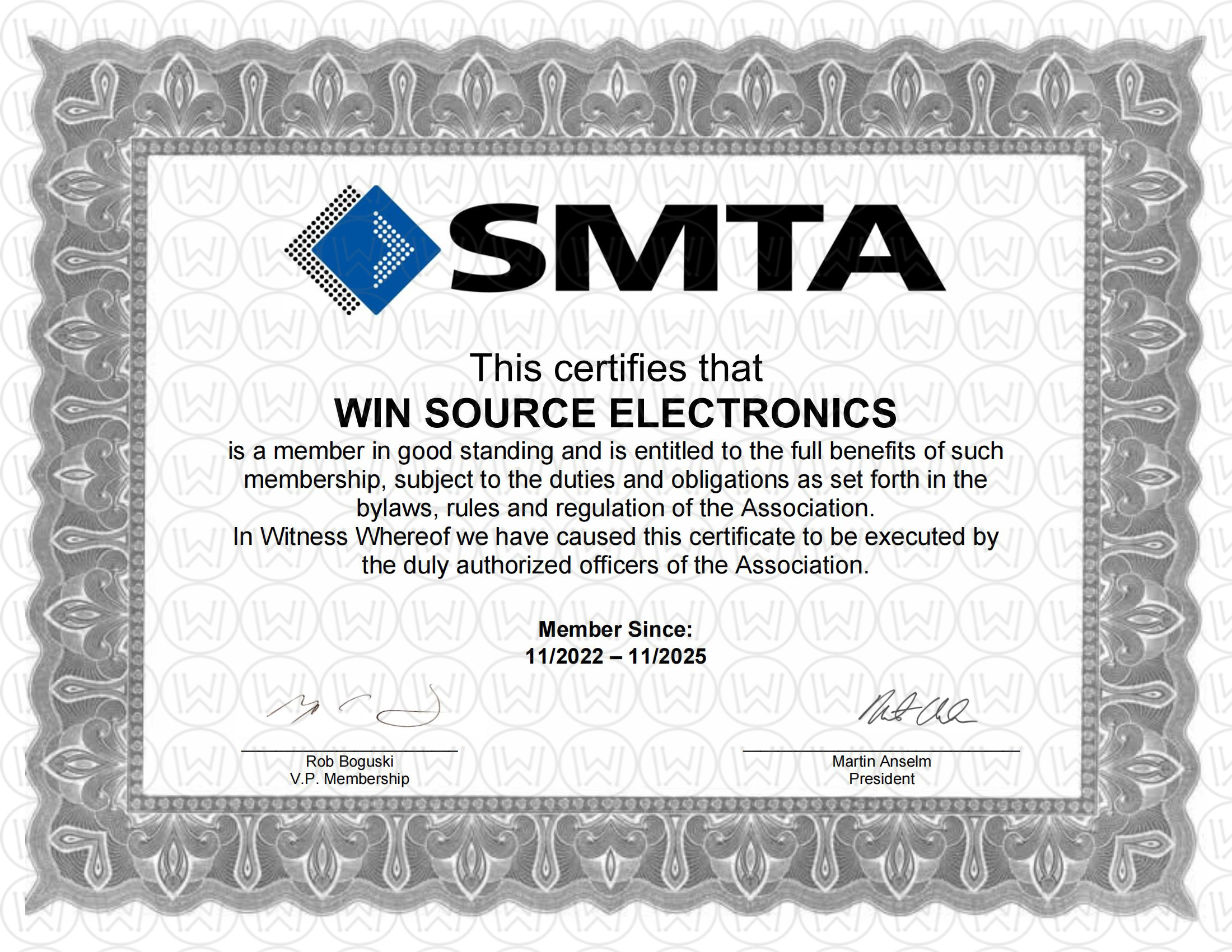 SMTA corporate member certificate2022-2025_00.jpg